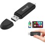 CarlinKit MINI5 Adaptador Carplay Inalámbrico, Convierte el CarPlay cableado Original del Coche a inalámbrico, más Compacto y
