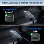 CarlinKit MINI5 Adaptador Carplay Inalámbrico, Convierte el CarPlay cableado Original del Coche a inalámbrico, más Compacto y
