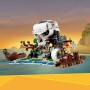 LEGO Creator 3-en-1 Barco Pirata, Isla Calavera o Taberna, Juego Creativo de Construcción con Tiburón de Juguete y Mini Figuras,