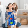 Toallas de playa de rayas rosas de 160 x 90 cm en una bolsa, toalla de playa fina de microfibra grande para adultos, toalla de