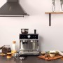 Cecotec Cafetera Express con Brazo con Doble Salida Power Espresso 20 Bares Barista Cream, 1550 W, Depósito de Café en Grano