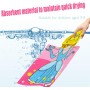 Toallas de playa de rayas rosas de 160 x 90 cm en una bolsa, toalla de playa fina de microfibra grande para adultos, toalla de