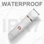 OLOV Afeitadora Corporal Masculina, Depiladora Corporal Hombre con Cuchilla de Cerámica Desmontable, Cortapelos Nariz, Base de