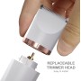 OLOV Afeitadora Corporal Masculina, Depiladora Corporal Hombre con Cuchilla de Cerámica Desmontable, Cortapelos Nariz, Base de