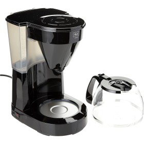 Melitta Easy II 1023-02 - Cafetera de goteo con jarra de vidrio y portafiltros aptos para lavavajillas, cafetera de filtro