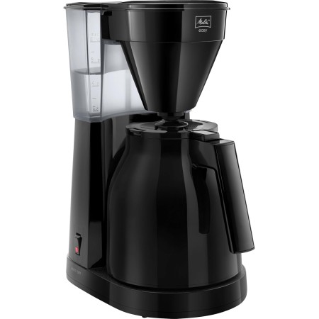 Melitta Easy II 1023-02 - Cafetera de goteo con jarra de vidrio y portafiltros aptos para lavavajillas, cafetera de filtro