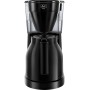 Melitta Easy II 1023-02 - Cafetera de goteo con jarra de vidrio y portafiltros aptos para lavavajillas, cafetera de filtro