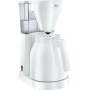 Melitta Easy II 1023-02 - Cafetera de goteo con jarra de vidrio y portafiltros aptos para lavavajillas, cafetera de filtro