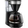 Melitta Easy II 1023-02 - Cafetera de goteo con jarra de vidrio y portafiltros aptos para lavavajillas, cafetera de filtro