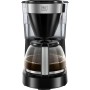 Melitta Easy II 1023-02 - Cafetera de goteo con jarra de vidrio y portafiltros aptos para lavavajillas, cafetera de filtro