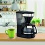 Melitta Easy II 1023-02 - Cafetera de goteo con jarra de vidrio y portafiltros aptos para lavavajillas, cafetera de filtro