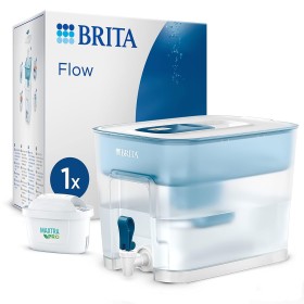 BRITA Depósito filtrante Flow XXL (8,2 l) incl. 1x cartucho MAXTRA PRO All-in-1: Dispensador adaptable al frigorífico para
