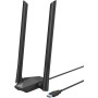 Tenda Antena WiFi USB AX1800 U18a - Adaptador Red WiFi 6 USB 3.0 - Doble Banda MU-MIMO 1800Mbps para PC/Portátil -