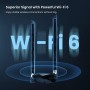 Tenda Antena WiFi USB AX1800 U18a - Adaptador Red WiFi 6 USB 3.0 - Doble Banda MU-MIMO 1800Mbps para PC/Portátil -