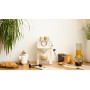 EVVO Cafetera Express Intensa, Presión de 20 bares, Cuerpo de Acero, Espressos y Capuccinos, 1350W, Doble salida, Portafiltros,