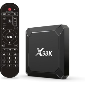Android Box 13.0, Android TV Box 4GB RAM 32GB ROM RK3528 Quad-Core Arm Cortex-A53 Support WiFi6 BT5.0 10/100M LAN Enternet