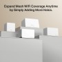 Mercusys TP-Link Halo H85X Mesh Wi-Fi 6 AX3000Mbps Dual-Band, 2.5G Puerto WAN/LAN, 2 Puertos WAN/LAN Gigabit, Cubiertos hasta
