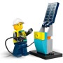 LEGO City Deportivo Eléctrico, Coche de Juguete con Minifigura de Piloto, Jugar a Las Carreras, Regalo para Niños y Niñas de 5