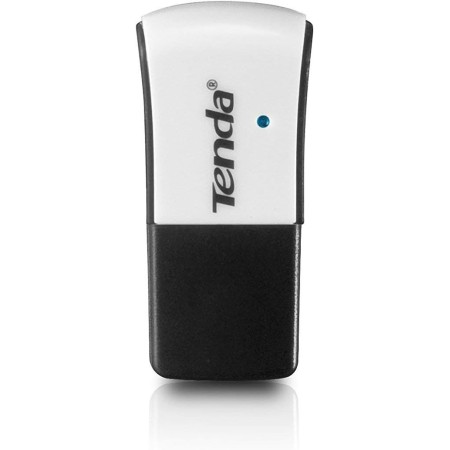 Tenda U2 Adaptador Wi-Fi 6 USB AX300, Antena Wi-Fi Externa Ajustable de 6dBi, Ap Modo, Configuración Fácil, WiFi USB para PC y