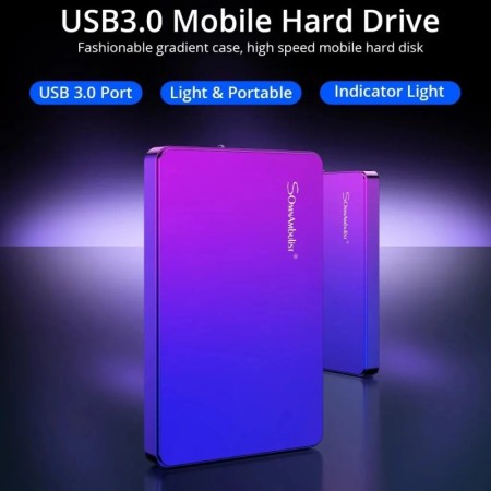 SomnAmbulist-disco duro externo portátil, HDD de 2,5 pulgadas, 250GB, 