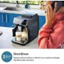 Philips Serie 2200 Cafetera Superautomática - Espumador de Leche Clásico, Pantalla Táctil Intuitiva, Negro Mate (EP2220/10)