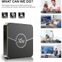 Xilibod Android 11 TV Box 2GB RAM 16GB ROM S905W2 Quad Core CPU Mali-G31 MP2 GPU H.265 Decoding 2.4G/5G WiFi 100M DLAN Smart TV