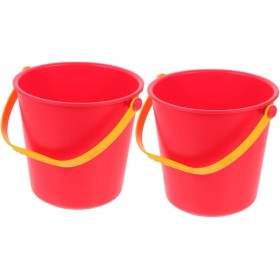 SOPOTUTU 2piezas Cubos De Playa para Cubos De Arena para Actividades De Verano para Jardín y Playa