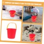 SOPOTUTU 2piezas Cubos De Playa para Cubos De Arena para Actividades De Verano para Jardín y Playa