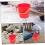 SOPOTUTU 2piezas Cubos De Playa para Cubos De Arena para Actividades De Verano para Jardín y Playa