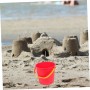 SOPOTUTU 2piezas Cubos De Playa para Cubos De Arena para Actividades De Verano para Jardín y Playa