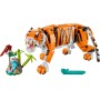 LEGO Creator 3-en-1 Tigre Majestuoso, Panda Rojo o Pez Carpa, Set de Animales de Juguete para Construir para Niños y Niñas de 9