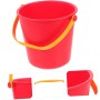 SOPOTUTU 2piezas Cubos De Playa para Cubos De Arena para Actividades De Verano para Jardín y Playa