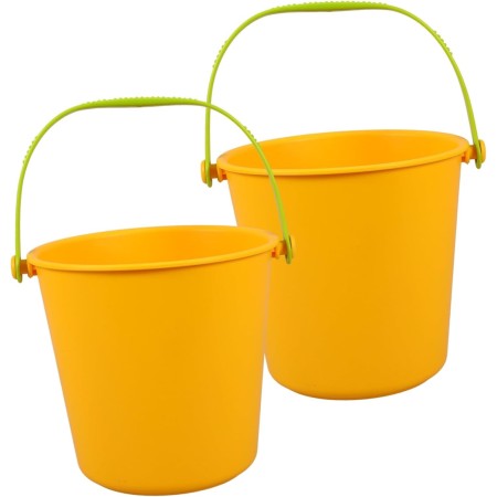 SOPOTUTU 2piezas Cubos De Playa para Cubos De Arena para Actividades De Verano para Jardín y Playa