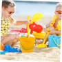 SOPOTUTU 2piezas Cubos De Playa para Cubos De Arena para Actividades De Verano para Jardín y Playa