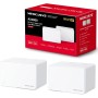 Mercusys Sistema AX3000 Whole Home Mesh Wi-Fi 6, cobertura de hasta 460 m², conexión hasta 150 dispositivos, canales 160 MHz,