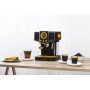 ECODE® Cafetera Express con 20 Bares de Presión y 1050 W, Vaporizador, Deposito de 1.5L, Calientatazas, Termometro, Brazo Doble