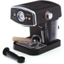 Cafetera Express Semiautomática Caprizze Kai 1050 W 15 Bares Capacidad para 5 Tazas de Café con Vaporizador Color Negro Mate