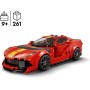 LEGO Speed Champions Ferrari 812 Competizione Maqueta de Coche para Construir, Deportivo Rojo de Juguete de Colección Edición