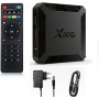 X96, Q 1 GB de RAM y 8 GB de ROM Box Android TV Box Media Player (Android 11.0) con Mando a Distancia y Cable HDMI, Reproductor
