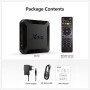 X96, Q 1 GB de RAM y 8 GB de ROM Box Android TV Box Media Player (Android 11.0) con Mando a Distancia y Cable HDMI, Reproductor