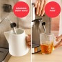 Solac Taste Slim Pro Inox - Cafetera Espresso 20 bares | 2 cacillas | Calientatazas | Calentamiento Thermoblock | Parada
