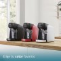 Bosch - Cafetera Tassimo Finesse Friendly, IntensityBoost, INTELLIBREW™, Rojo intenso, TAS163E