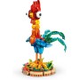 LEGO | Disney Vaiana 2 Heihei Juguete de Construcción - Figura Articulada de Animal con Cabeza Giratoria, Alas Móviles y Plumas