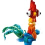 LEGO | Disney Vaiana 2 Heihei Juguete de Construcción - Figura Articulada de Animal con Cabeza Giratoria, Alas Móviles y Plumas