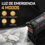 BRPOM Arrancador de Coches 4000A, 12V Arrancador de baterias de Coche(para 7.0L de Gasolina o 5.5L de Diésel) Jump Starter con