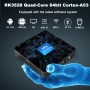 GREVA Android TV Box 11.0, 4K Android Box with Amlogic S905W2 CPU 4GB RAM 32GB ROM Dual-Band 2.4/5.8Ghz 10/100M Ethernet Support