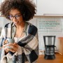 KUBO - Cafetera de Goteo - 900 W - Capacidad 1.5 Litros - Filtro Extraible - Acero Inoxidable - Autoapagado Automático