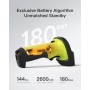 Inateck Lector de códigos de Barras Escáner Láser Inalámbrico 2.4GHz, Alcance 35 m, Automático, Rápido y Preciso, Duración en