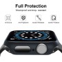 OFFCUP Transparente Fundas Apple Watch Series 3/Series 2 38mm, 2pcs Apple Watch Protector de Pantalla, HD Protección Completa