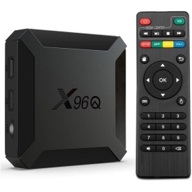 Reproductor multimedia Android 10.0/Caja de TV 4K, 2 GB RAM 16 GB ROM, Wifi de cuatro núcleos H313 de 64 bits, 4K FHD de Mou&Co